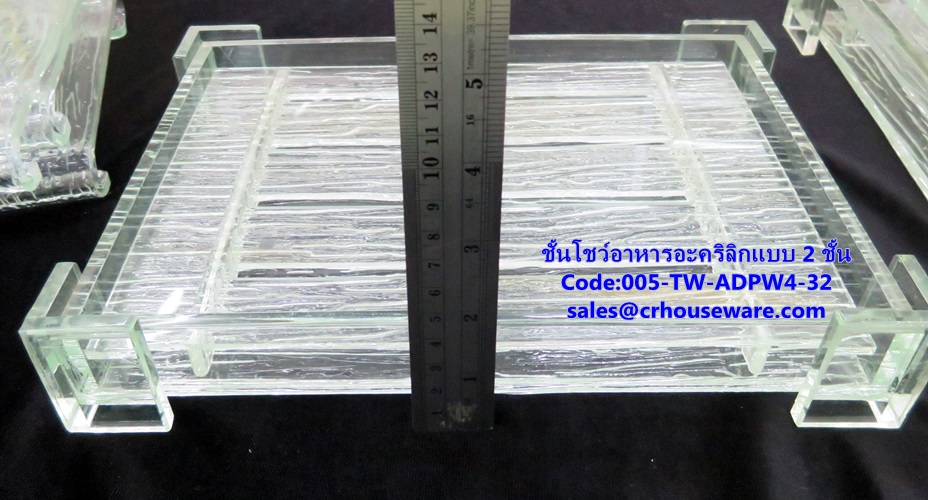 ชั้นโชว์อาหาร,food display ชั้นโชว์อาหาร2ชั้น 005-TW-ADPW4-32