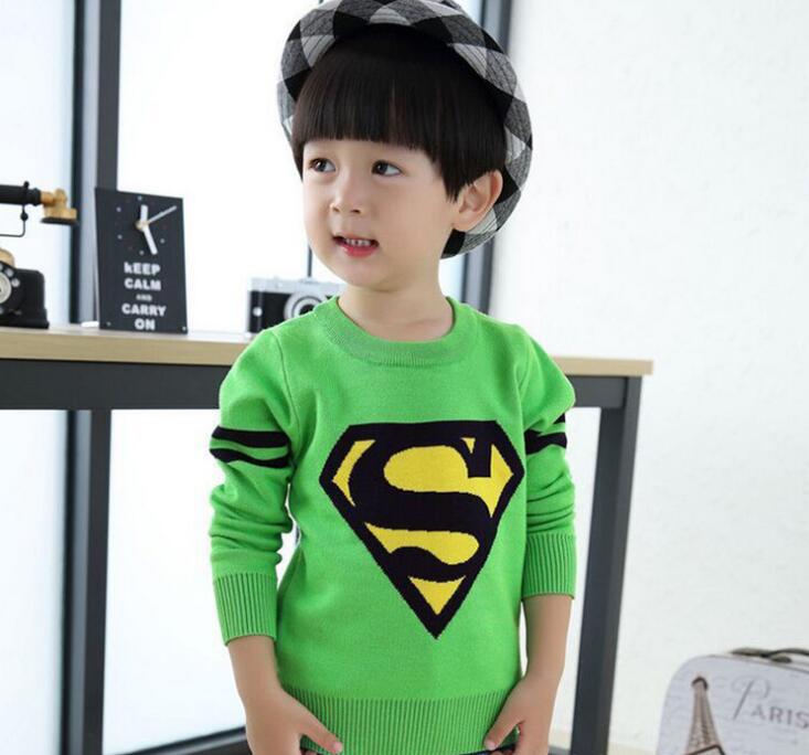 เสื้อกันหนาว : เสื้อกันหนาว ไหมพรม ซุปเปอร์แมน