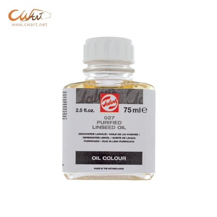 น้ำมันลินสีด Talens 75ml - 027 Linseed Oil