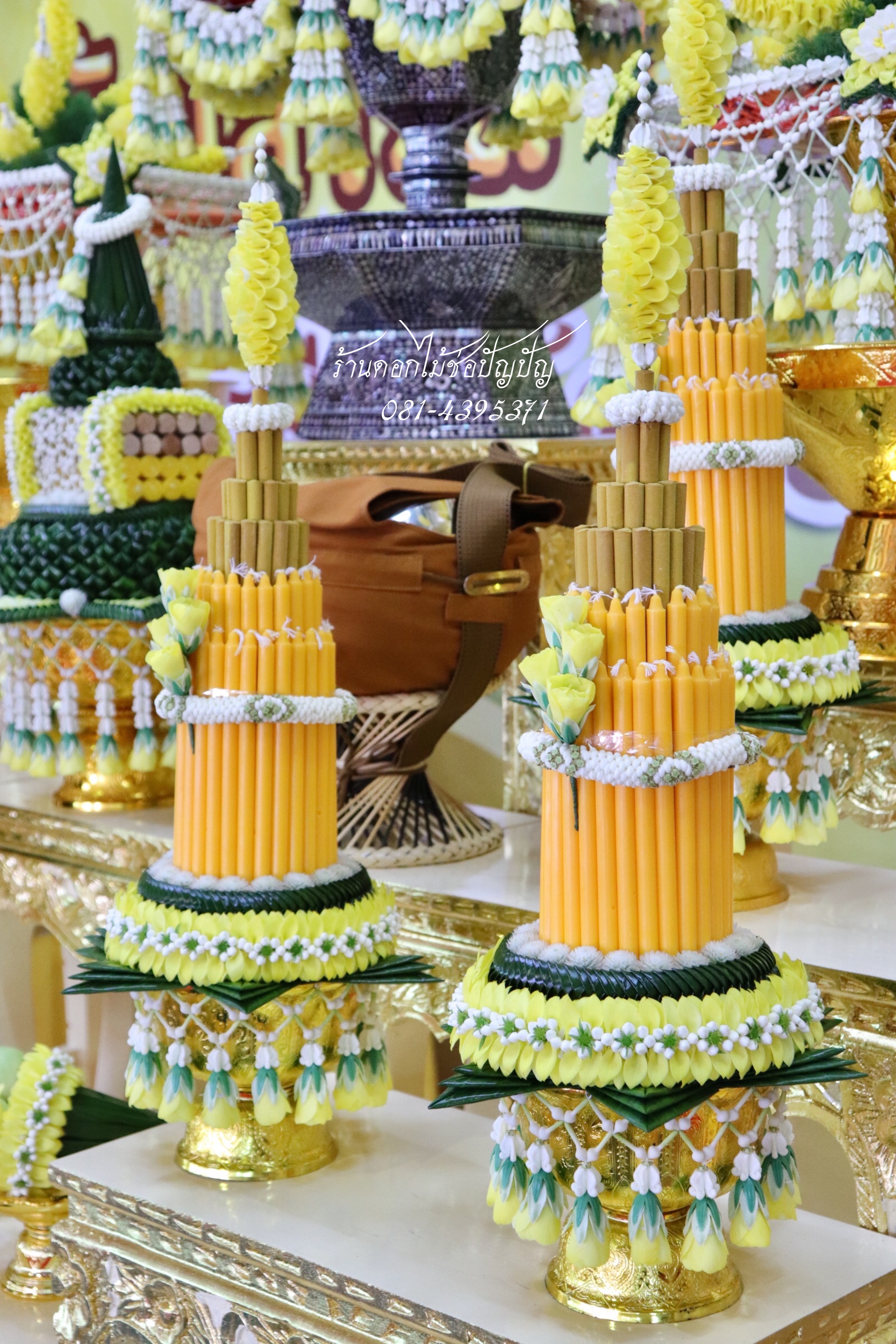 เครื่องบวชดอกไม้สด ชุดAA1