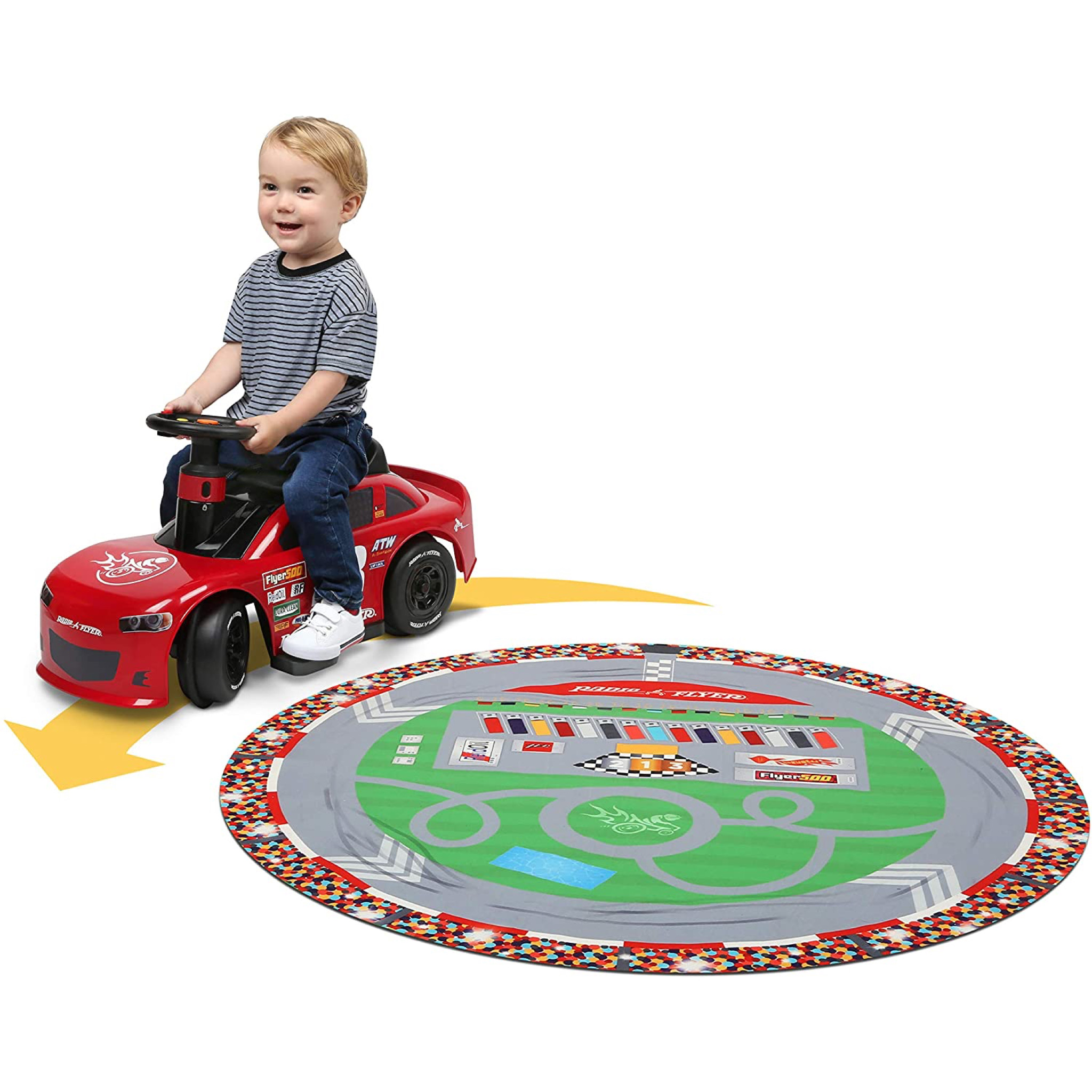 รถแบตเตอรี่ Radio Flyer Super Speedway 6V Racer Battery Powered Ride-on Car