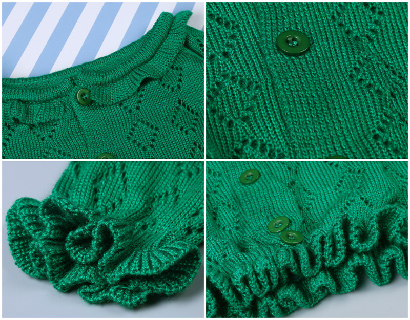 เสื้อกันหนาวเด็ก ลายแตงโม คอกลม