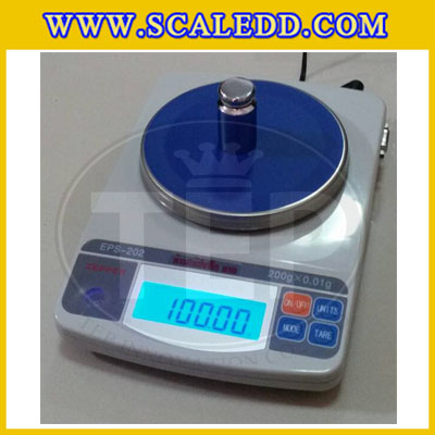 เครื่องชั่งละเอียดสูงทศนิยม2ตำแหน่ง รุ่น EPS พิกัด 300g x 0.01g เครื่องชั่ง300g เครื่องชั่งดิจิตอล300กรัม เครื่องชั่งน้ำหนัก300g ตาชั่งดิจิตอล300กรัม ตาชั่งละเอียดสูง300g รุ่น EPS-302