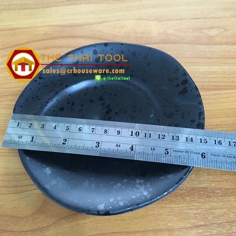 Plate จานเมลามีนลายหอย 017-ML1-P01,Melamine plate with shell pattern