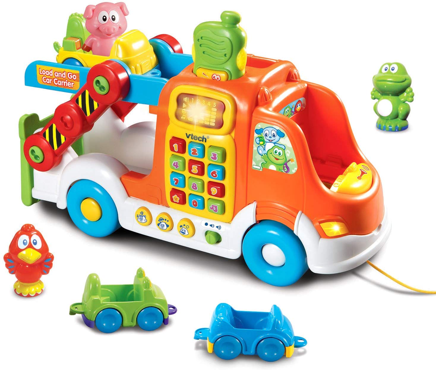 รถจูง VTech Pull & Learn Car Carrier