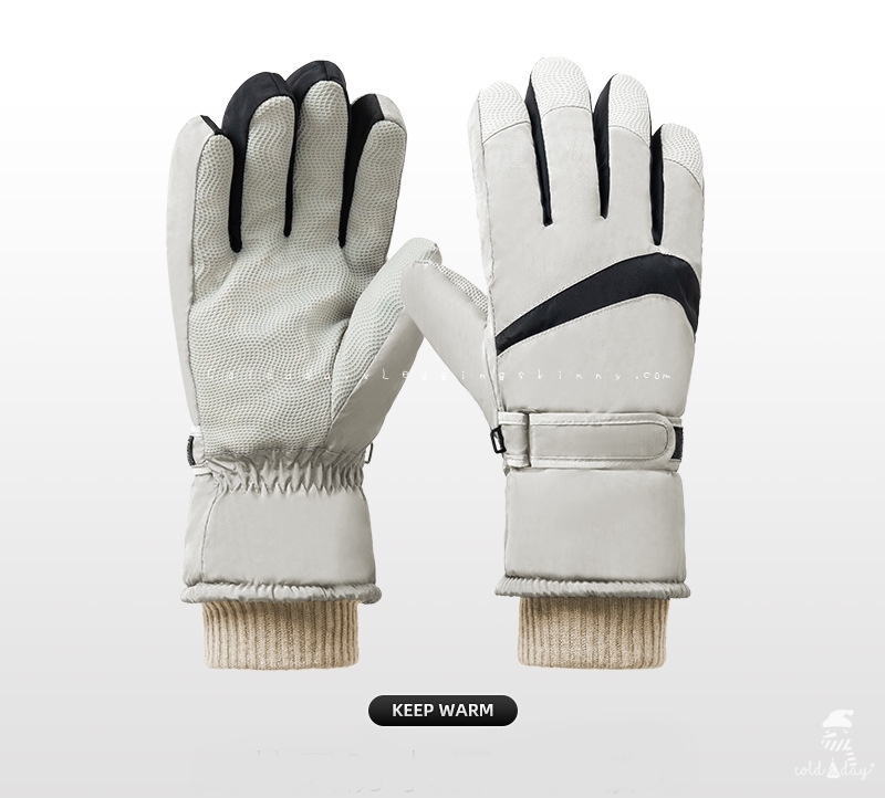 ถุงมือกันหิมะ ถุงมือสกี กันหิมะทัชสกรีน ชาย/หญิง มี 3 สี