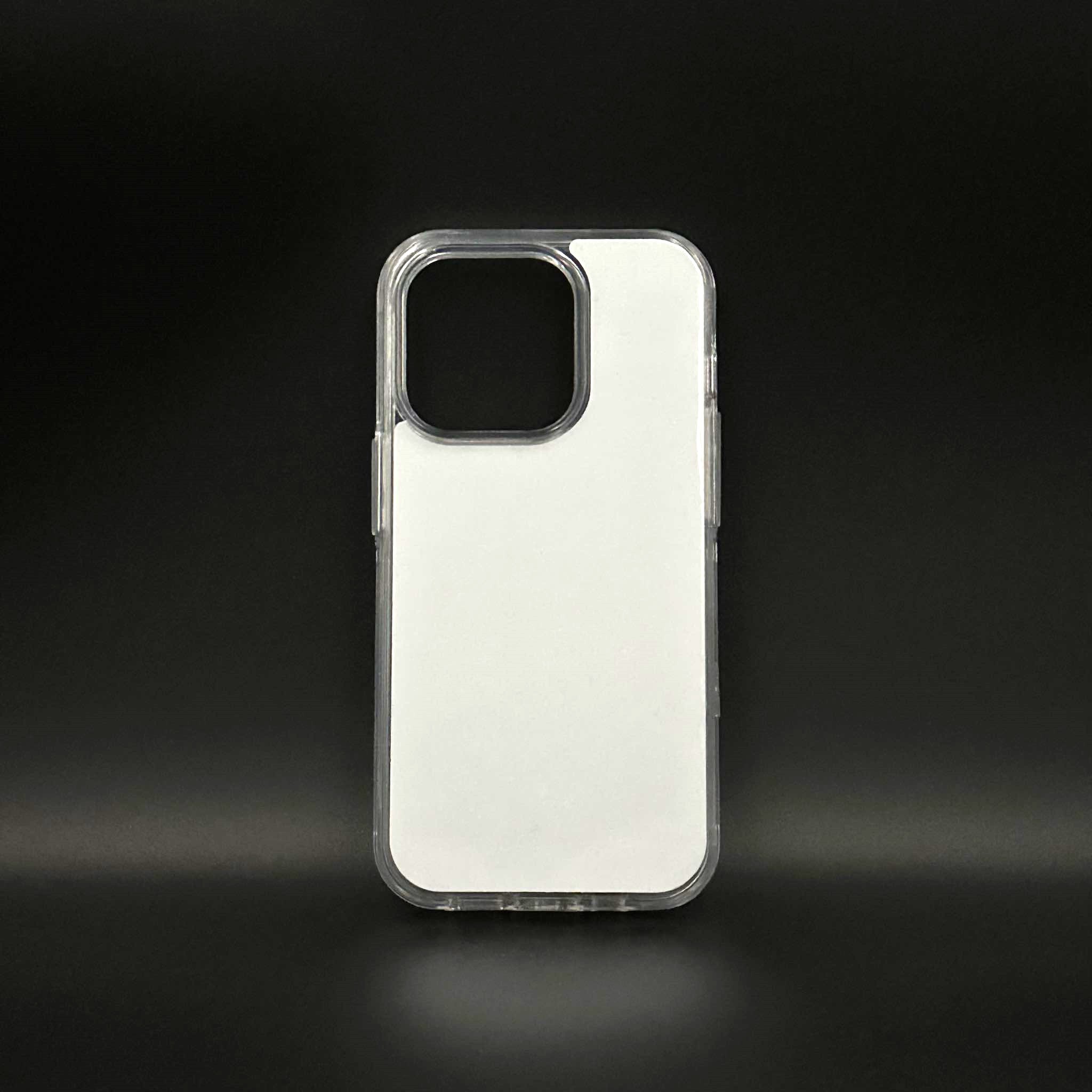 เคสใส2ชั้น (3in1)+แผ่นสกรีน iPhone16 Plus สำหรับงานสกรีน (sublimation)