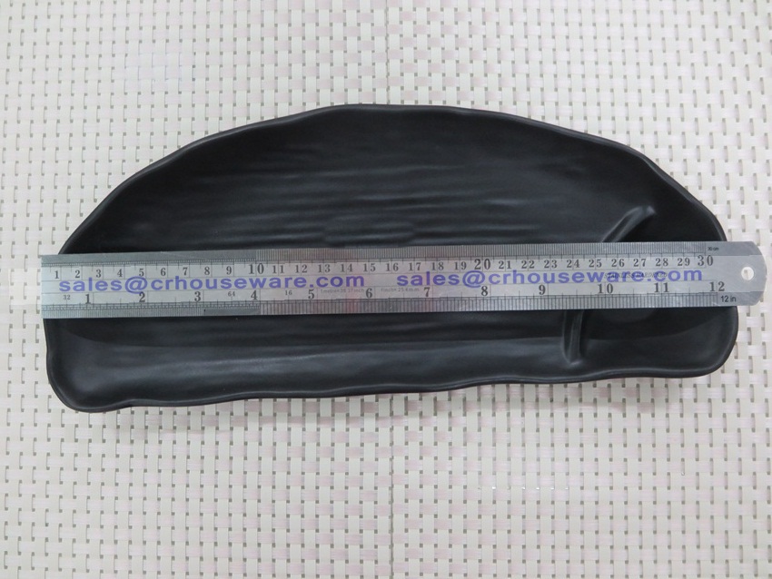 จานสแน็ก พร้อมช่องน้ำจิ้ม 017-PX-F152012