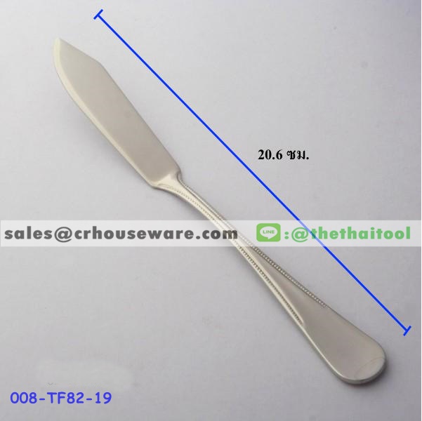 มีดปลาสแตนเลส 82 ลายมุกดาหาร FISH KNIFE รหัสสินค้า 008-TF82-19