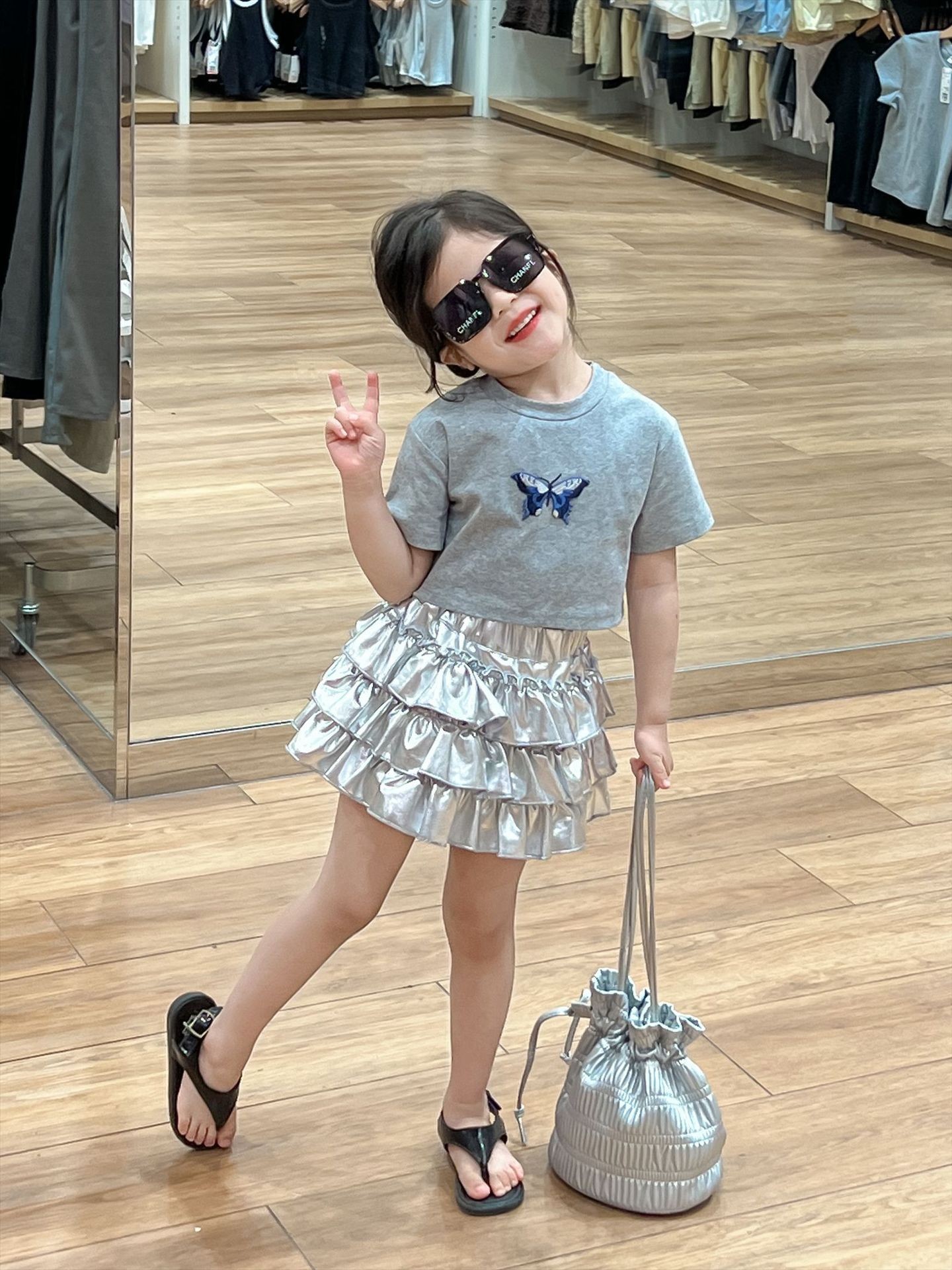 พร้อมส่ง ชุดเต้น เสื้อแขนกุดฮูดพร้อมปลอกแขน+กางเกงขายาว