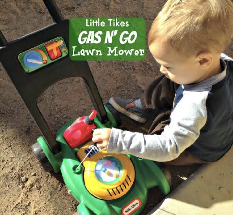 รถผลักเดินเครื่องตัดหญ้า Little Tikes Gas 'n Go Mower