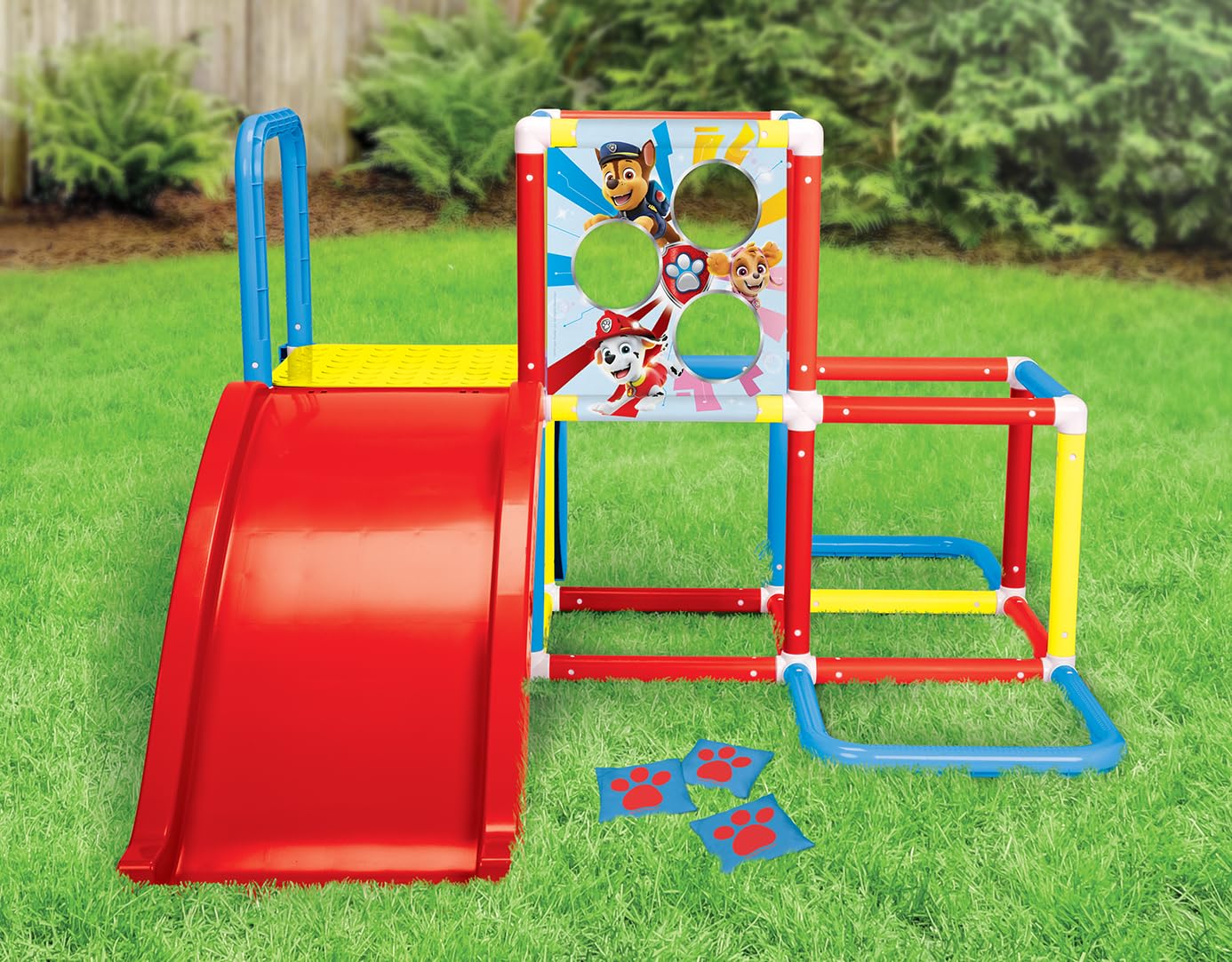 Paw Patrol Children’s Indoor and Outdoor Jungle Gym with Slide for Children Ages 2 to 6 Years