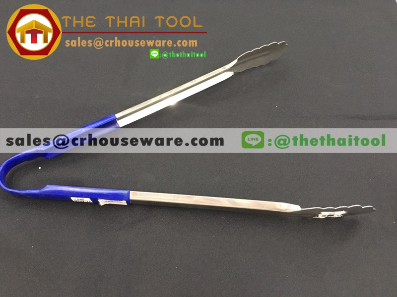 ีคีมคีบสแตนเลส ที่จับพลาสติก 005-VT-2112