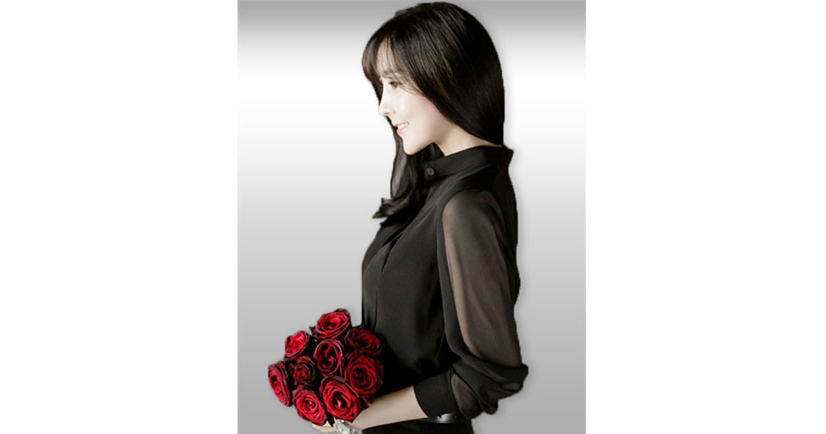 เสื้อแฟชั่นใส่ทำงานแบบสวยหรู รหัส2405