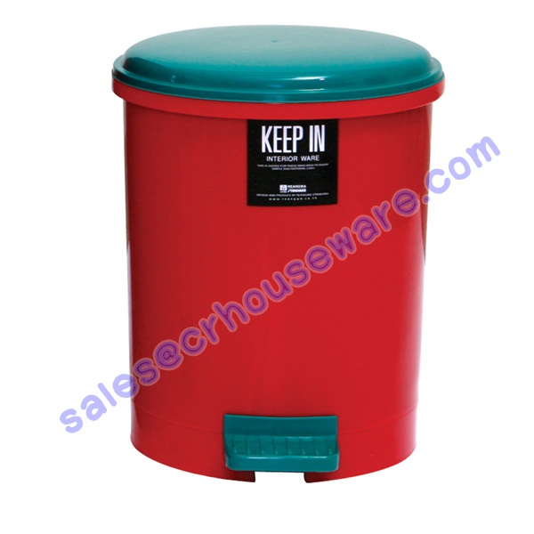 ถังขยะแบบเหยียบ ถังขยะ 001-RW-9082 Plastic Pedal Bin. 3 Liter. 001-RW-9082