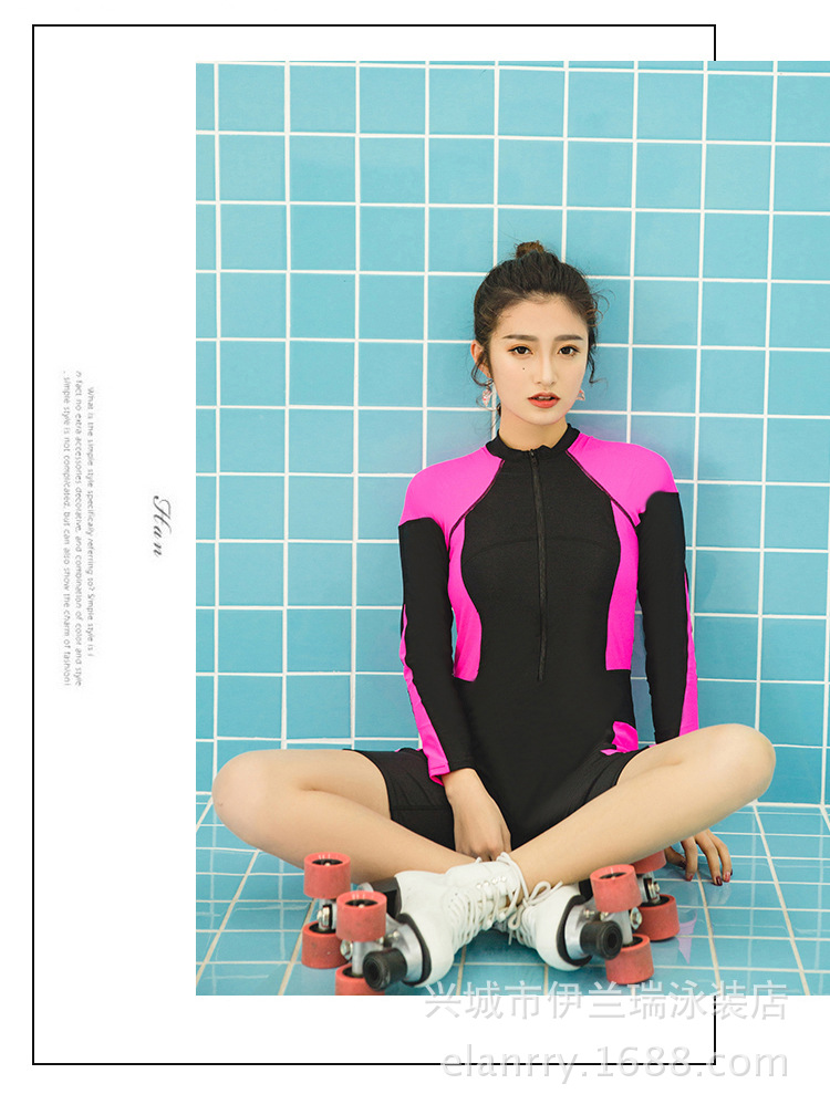 ชุดว่ายน้ำคนอ้วนบอดี้สูท 3xl