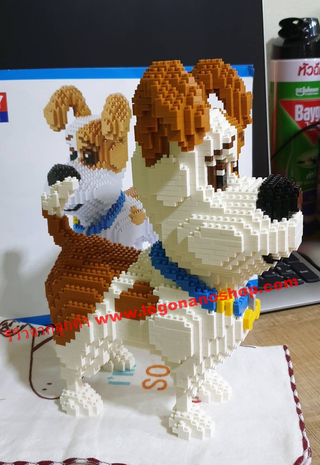 เลโก้นาโน สุนัขพันธุ์แจ็ค รัสเซลล์ เทอร์เรียและสุนัขพันธุ์ดัชชุน(Set Jack Russell Terrier and Dachshund) Size Jumbo