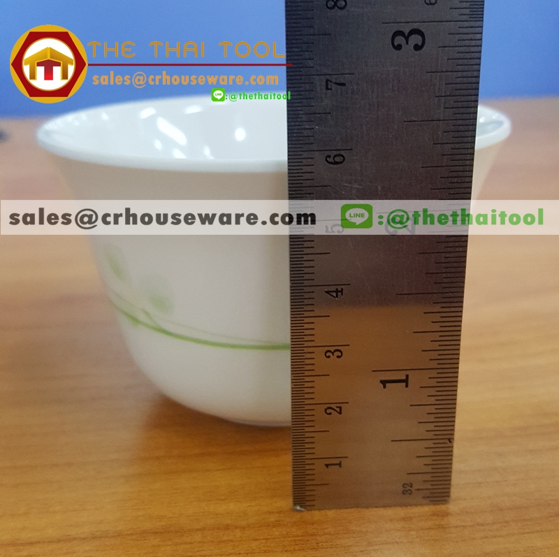 ถ้วยน้ำชา 3.5 นิ้ว รหัส ML-W-14 ,ถ้วยนึ่งไข่ตุ๋น,ถ้วยน้ำชาเมลามีนโต๊ะจีน,ถ้วยเสริฟไข่ตุ๋นพอดีคน,