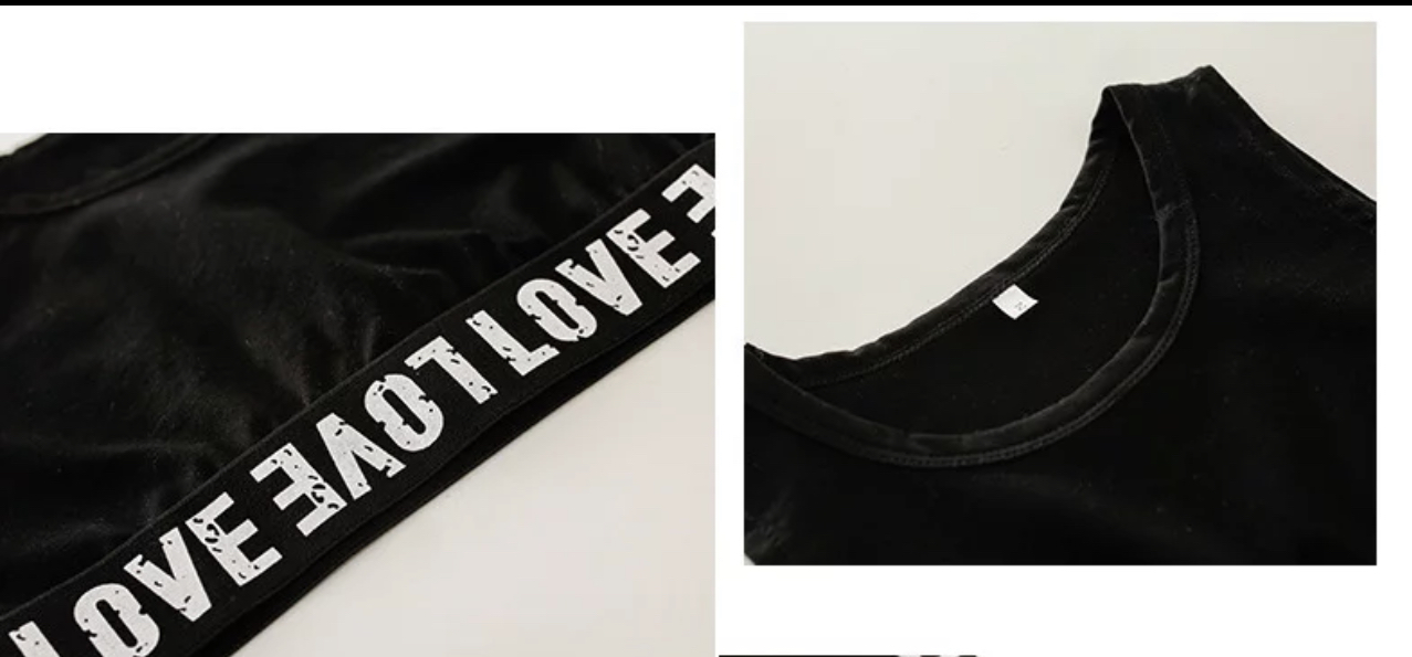 ชุดเต้น ชุดแดนซ์ เสื้อแขนยาวสีม่วง+ครอปตัวใน+กางเกงขายาว ลายทหาร