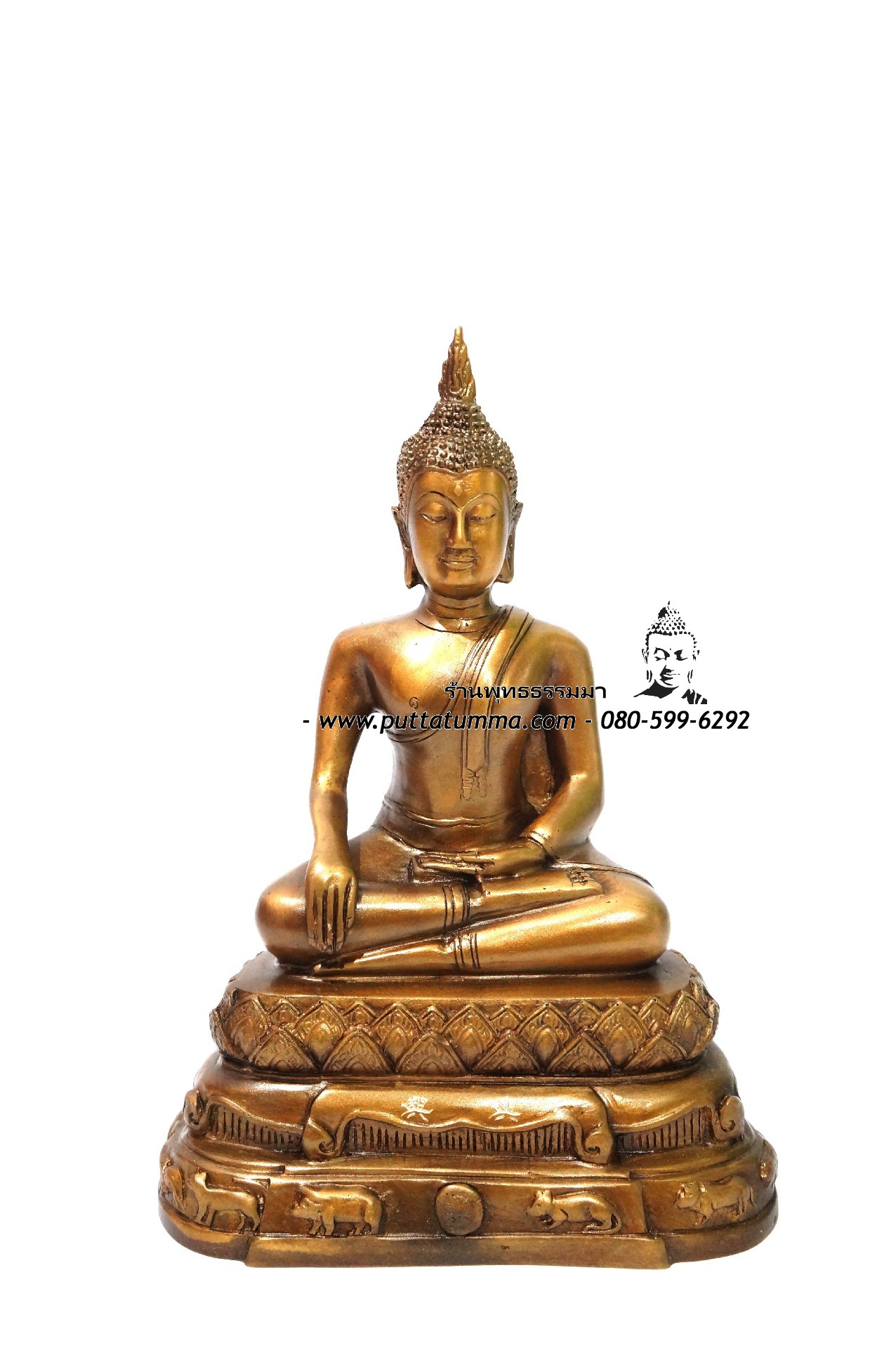 หลวงพ่อโต งานโลหะ พุทธาภิเษก วัดพนัญเชิง อยุธยา หน้าตัก 5 นิ้ว สูง 10 นิ้ว