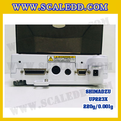 เครื่องชั่งดิจิตอล ทศนิยม 3 ตำแหน่ง รุ่น UP223X 220gx0.001g เครื่องชั่งละเอียดสูง220g เครื่องชั่งน้ำหนัก220g ตาชั่ง220กรัม พิกัดน้ำหนัก 220g ความละเอียด 0.001g ยี่ห้อ SHIMADZU รุ่น UP223X
