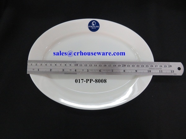Porceline จานเปล 10.5 นิ้ว 017-PP-8008,10.5 inch crib plate