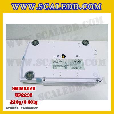เครื่องชั่งดิจิตอล ทศนิยม 3 ตำแหน่ง รุ่น UP223Y 220gx0.001g เครื่องชั่งละเอียดสูง220g เครื่องชั่งน้ำหนัก220g ตาชั่ง220กรัม พิกัดน้ำหนัก 220g ความละเอียด 0.001g ยี่ห้อ SHIMADZU รุ่น UP223Y
