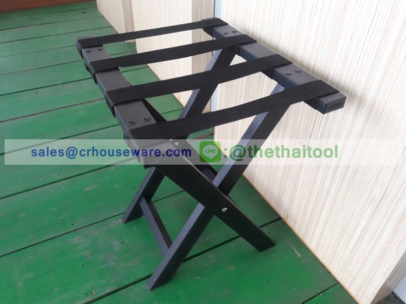 ที่วางกระเป๋าแบบพับได้โรงแรม-แบบไม้เทียม สีไม้,Hotel_Luggage_Rack,005-WPC212
