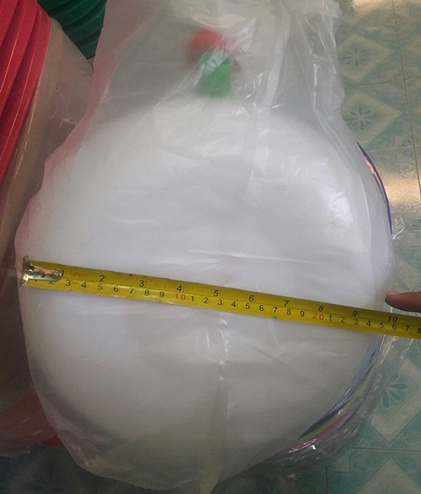 ถังน้ำดื่มขาว มีก๊อก ฝากว้าง Code : 005-020L-2