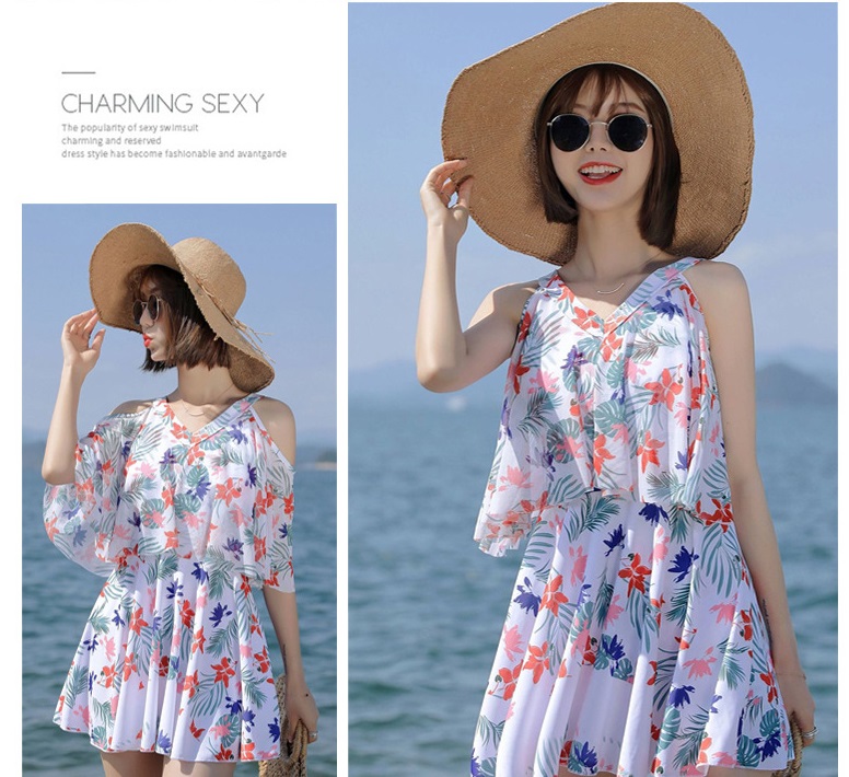 ชุดว่ายน้ำคนอ้วนเซต 2 ชิ้น3xl ชุด+ขาสั้น รอบอก38-44กางเกงรอบเอว 36-42สะโพก 38-44ยาว 35 นิ้วค่ะ ผ้าดีงานสวยค่ะ