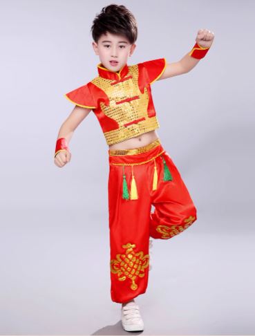 พร้อมส่ง ชุดตรุษจีน ชุดกี่เพ้า เสื้อ+กางเกงขายาว