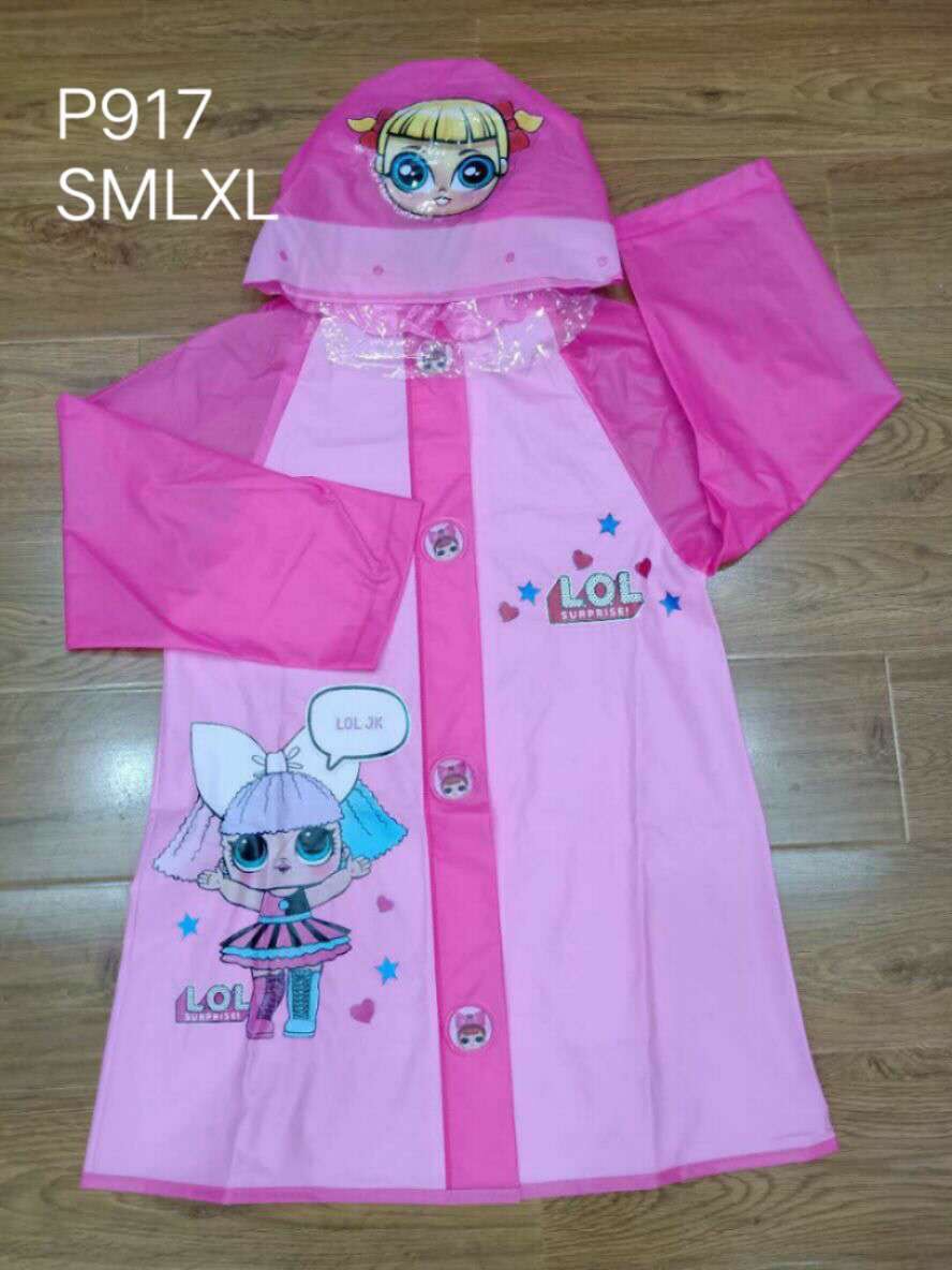 เสื้อกันฝน ชุดกันฝน เด็ก รวมเจ้าหญิง