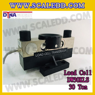 โหลดเซลล์ติดตั้งแท่นรถบรรทุก โหลดเซลล์เครื่องชั่งรถบรรทุก 30 ตัน โหลดเซลล์รถบรรทุก 30 ตัน โหลดเซลล์ (Load cell) ยี่ห้อ Dynaweight รุ่น DW30KLS