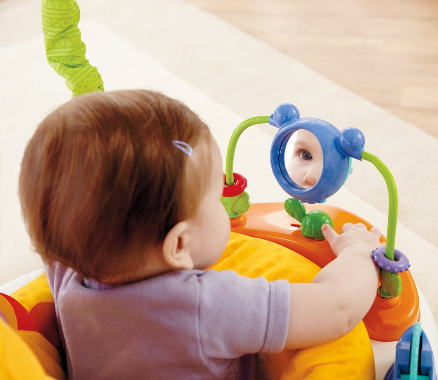 จั๊มเปอร์รุ่นใหม่ Fisher Price Jumperoo - Rainforest Friends