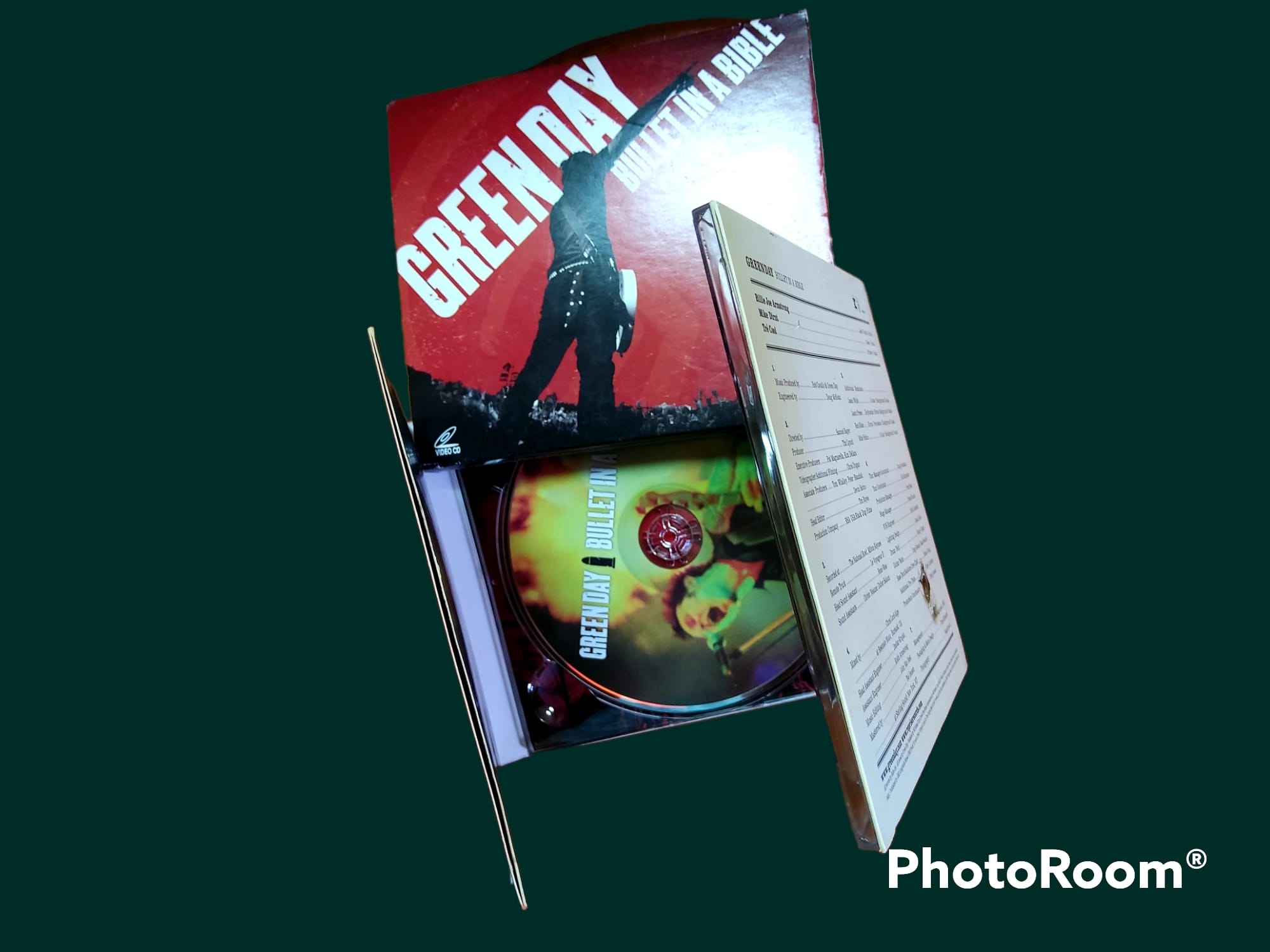 CD เพลง Green Day Bullet in a Bible 2005
