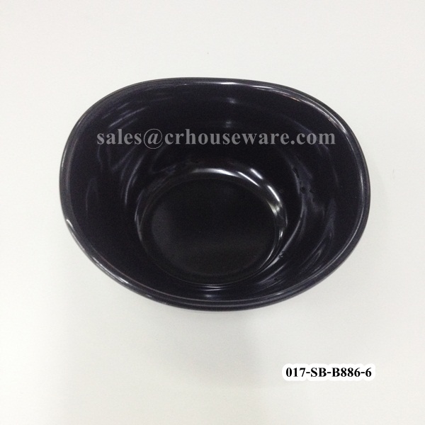 ชามกลมทรงคลื่นสไตล์เกาหลี 6" 017-SB-B886-6