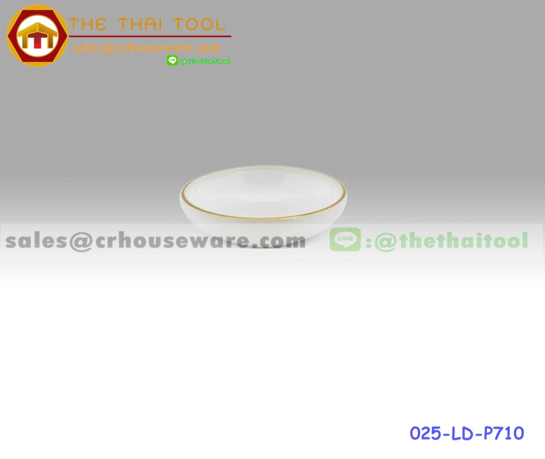 ถ้วยน้ำจิ้มเนื้อมุก ขนาด 2.75 นิ้ว ลาย Pearl Design Dinner รหัสสินค้า 025-LD-P710