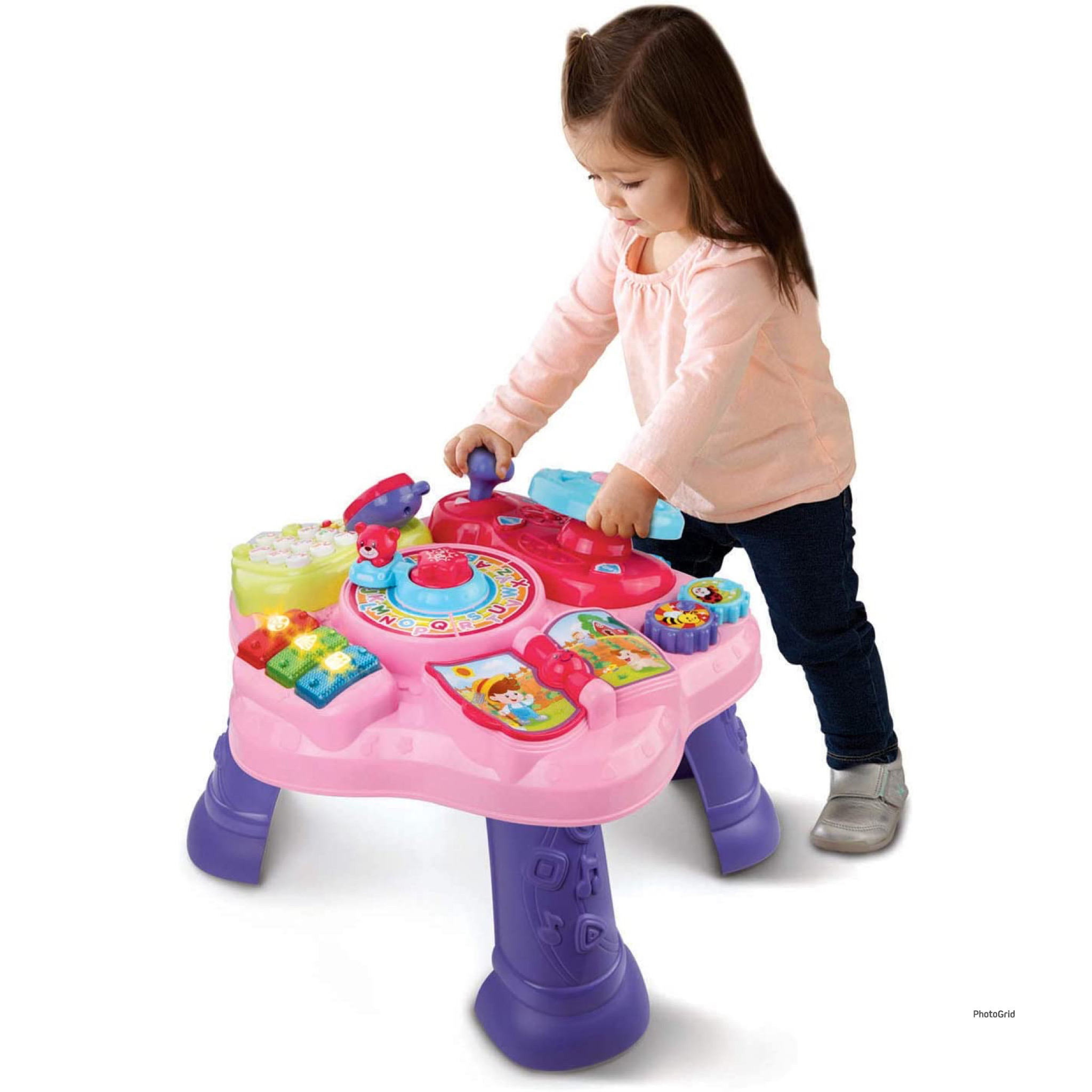 โต๊ะกิจกรรม Vtech magic Star learning table สีชมพู