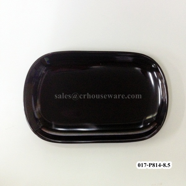 จานเปลเมลามีนไม่มีขอบ 8.5" 017-P814-8.5
