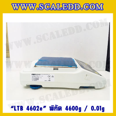 เครื่องชั่งดิจิตอลทศนิยม 2 ตำแหน่ง ADAM รุ่น LTB 4602e พิกัด 4600g x ค่าละเอียด 0.01g เครื่องชั่งดิจิตอล4600g เครื่องชั่งน้ำหนัก4600กรัม เครื่องชั่ง4600g ตาชั่งดิจิตอล4600กรัม กิโลดิจิตอล4600กรัม เครื่องชั่งยี่ห้อ ADAM รุ่น LTB 4602e