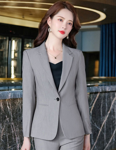 สินค้าพรีออเดอร์ เสื้อสูททำงานสวยหรูสไตล์เกาหลี มี2สี PO-SUIT-039