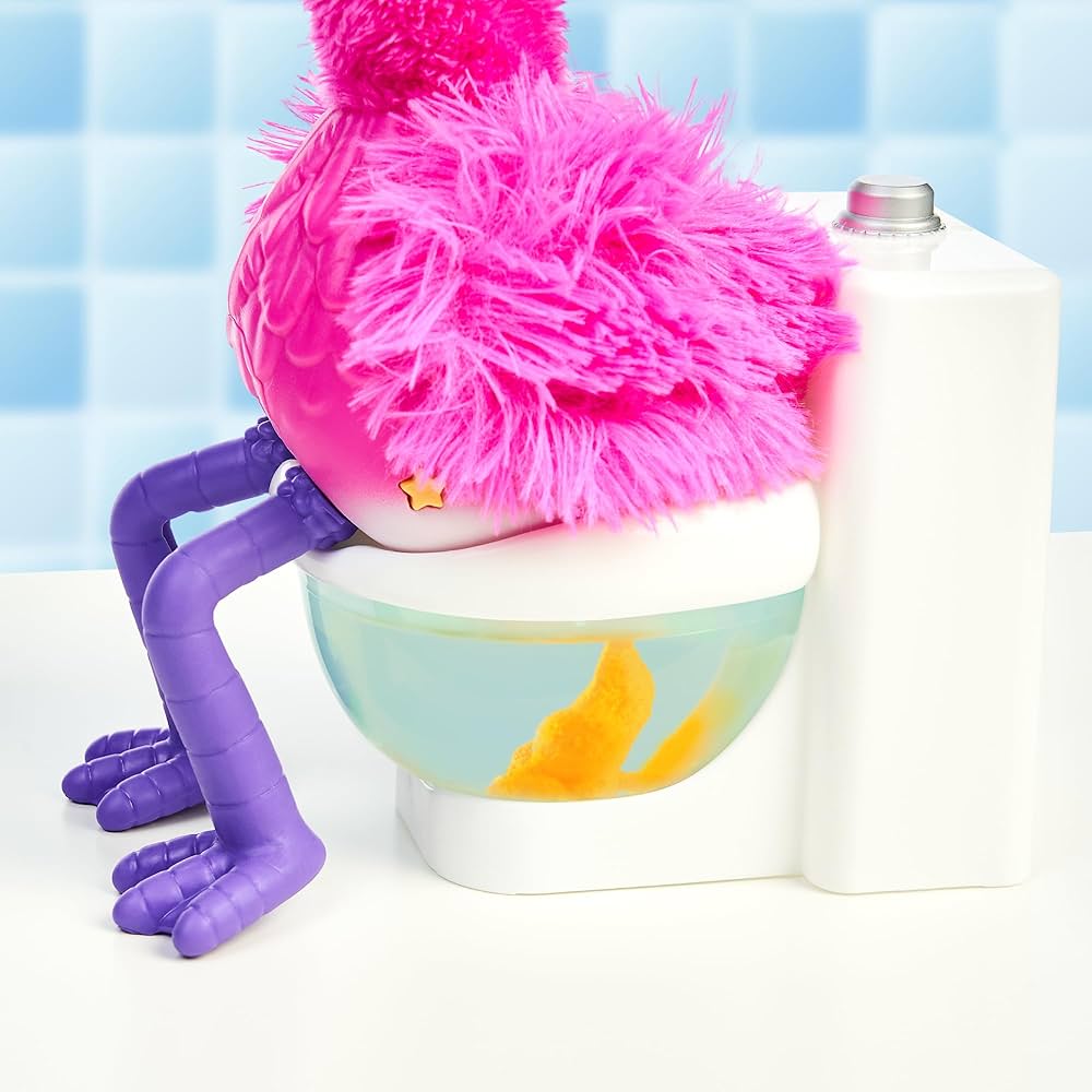 นกฟลามิงโกฝึกขับถ่ายขนาดพิเศษ Little Live Pets Gotta Go S2 Flamingo Value Pack