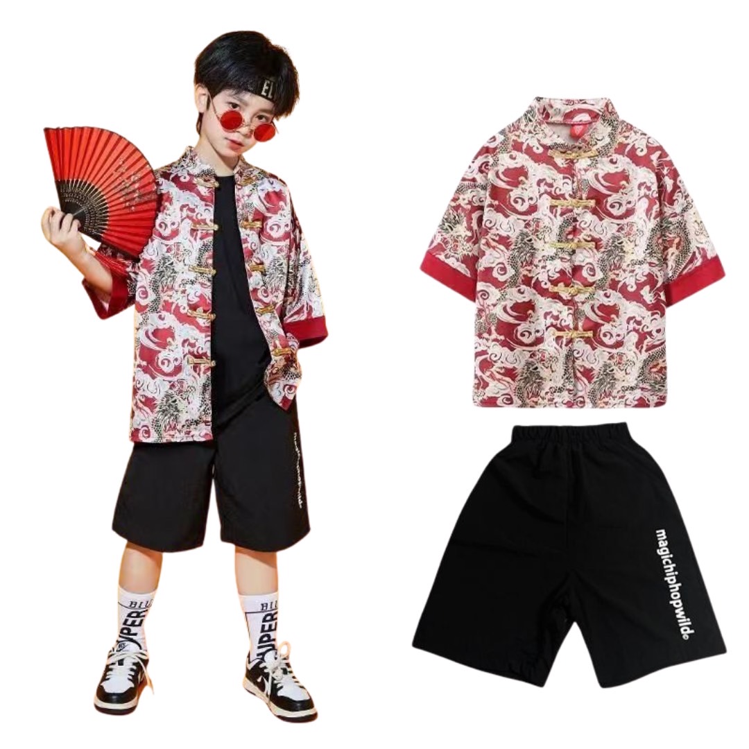 ชุดจีน เซ็ทเสื้อกี้เพ้า+กระโปรง กางเกง ลายใหม่ 2025