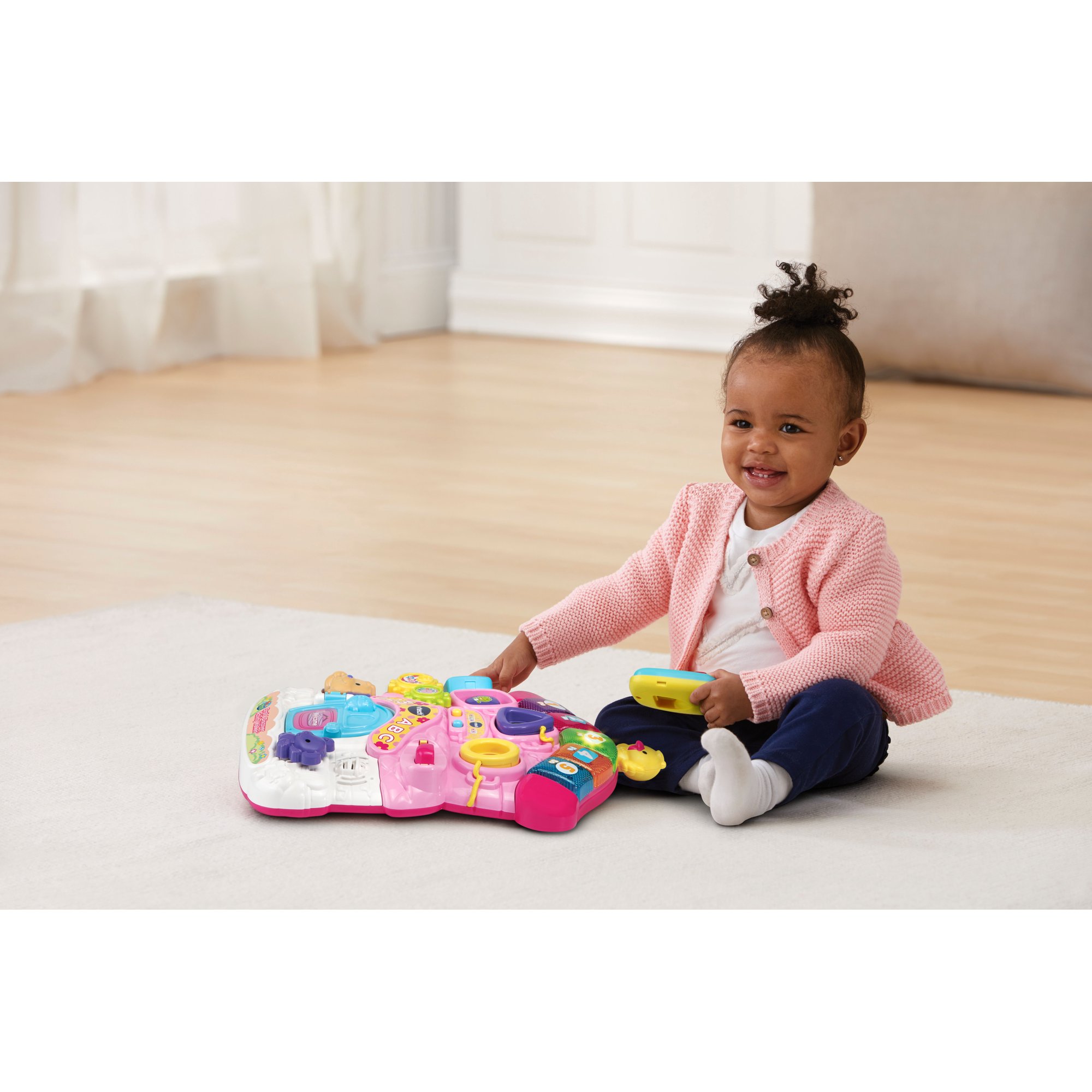 Vtech ของเล่นหัดเดินสุดน่ารัก First Steps Baby Walker Pink สีชมพู
