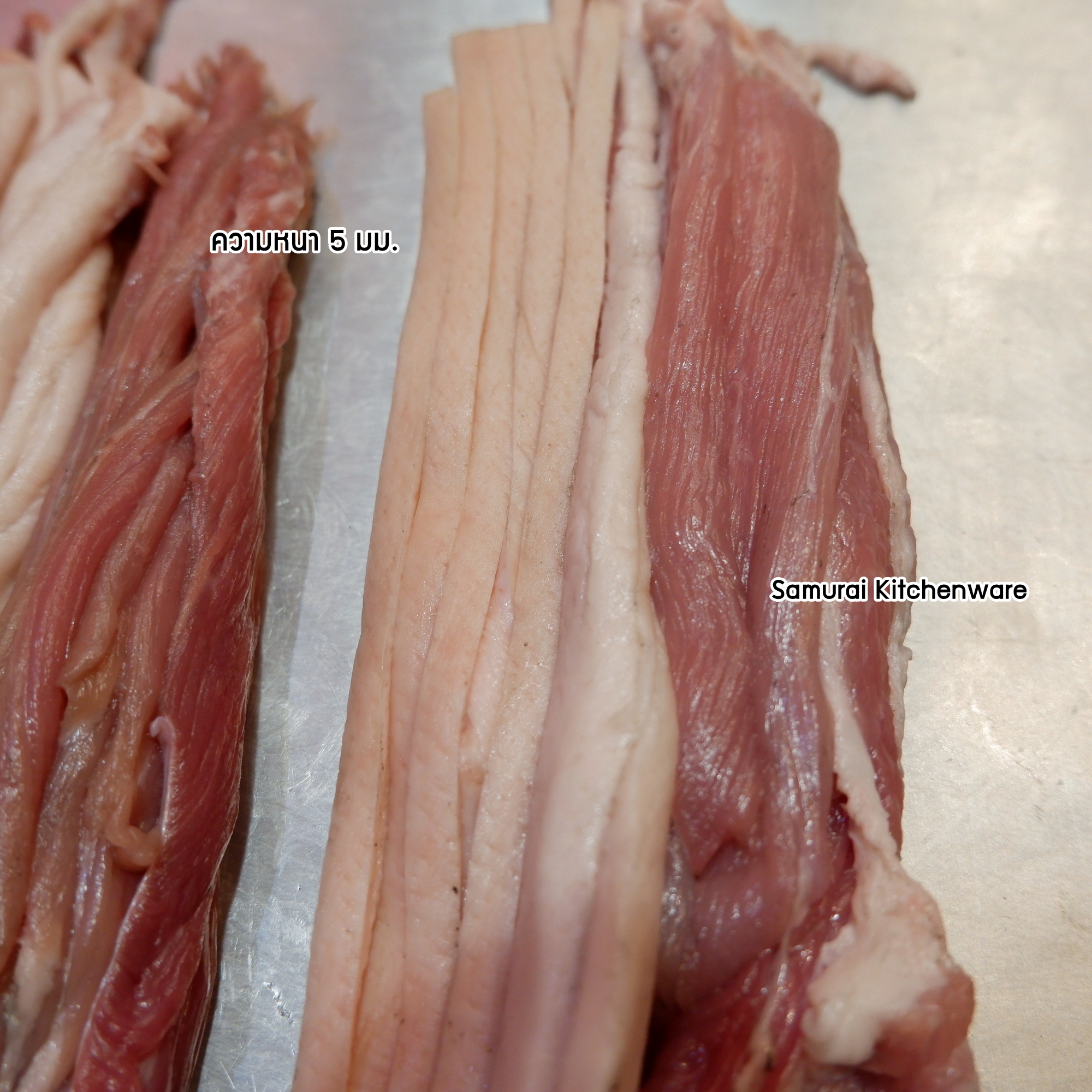 เครื่องหั่นหมู เครื่องหั่นเนื้อ รุ่น CUT-50 (5.0 mm)