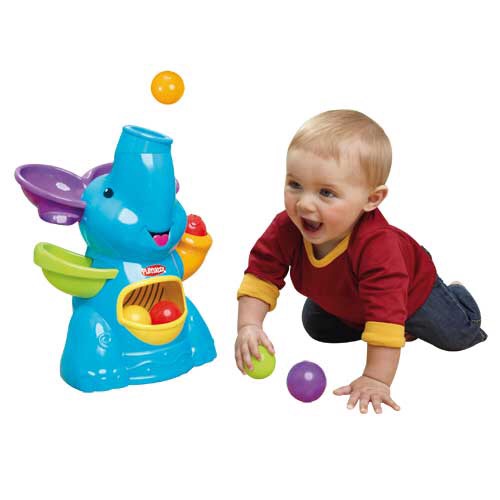 ช้างเป่าบอล Playskool Poppin' Park Elefun Busy Ball Popper