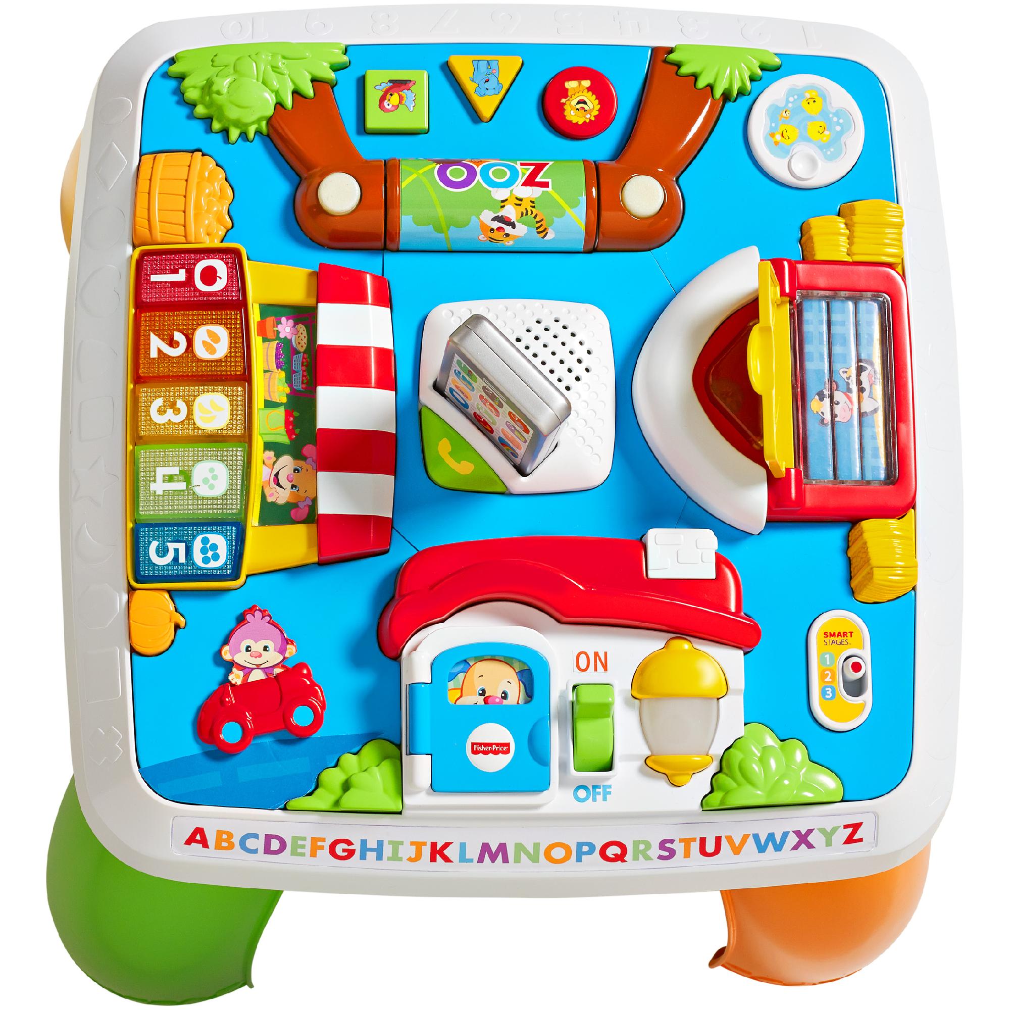 โต๊ะกิจกรรมรุ่นใหม่ล่าสุด Fisher-Price Laugh & Learn Around the Town Learning Table