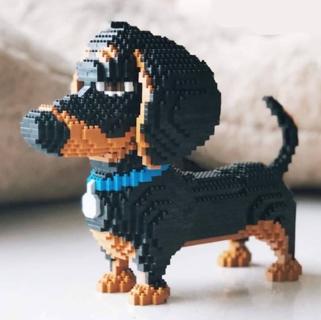 เลโก้นาโน Dachshund Dog(สุนัขพันธุ์ดัชชุน) Size Jumbo