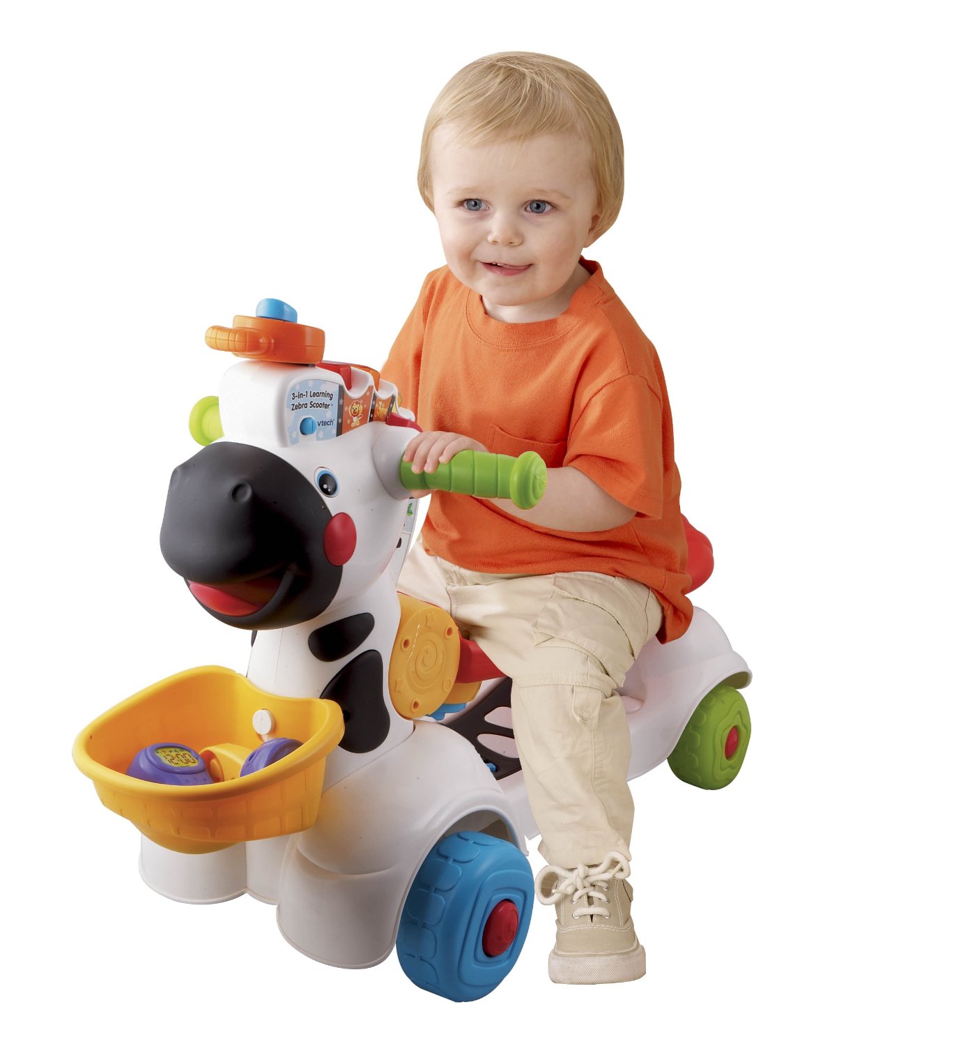 รถขาไถ/ สกู้ตเตอร์/ ผลักเดิน 3 in 1 VTech Learning Zebra Scooter