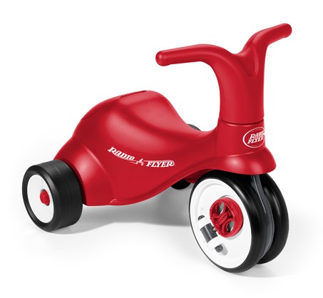 จักรยานสามล้อสามารถปรับเป็นขาไถหรือจักรยานถีบได้ radio flyer scoot 2 pedal